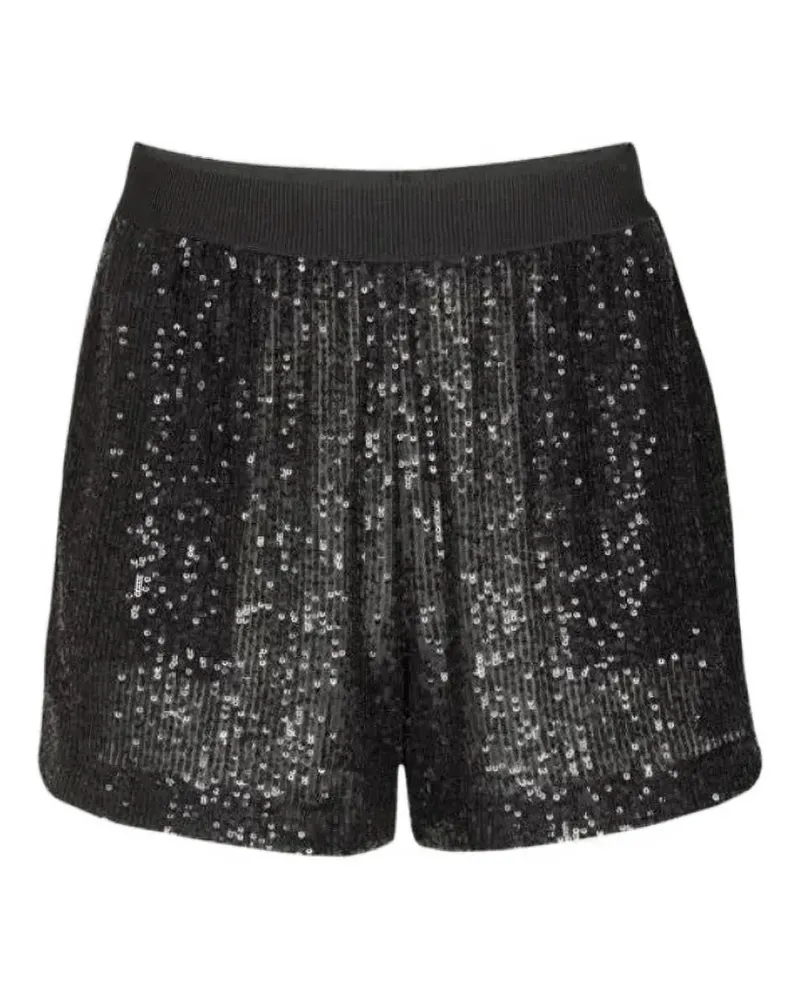 In The Mood for Love Cash sequin-embellished shorts - Nude Nude