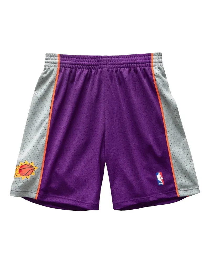 Mitchell & Ness Phoenix Suns 2001-02 Swingman Basketball-Shorts - Violett Violett