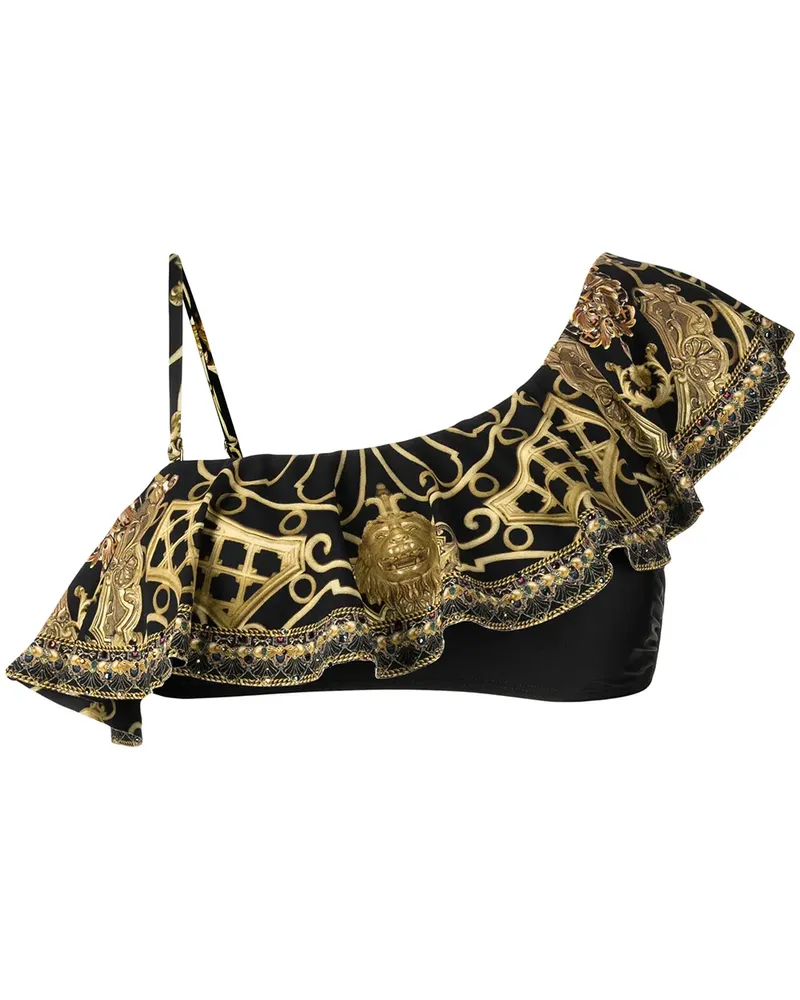 Camilla Bikini mit Barock-Print - Mehrfarbig Mehrfarbig