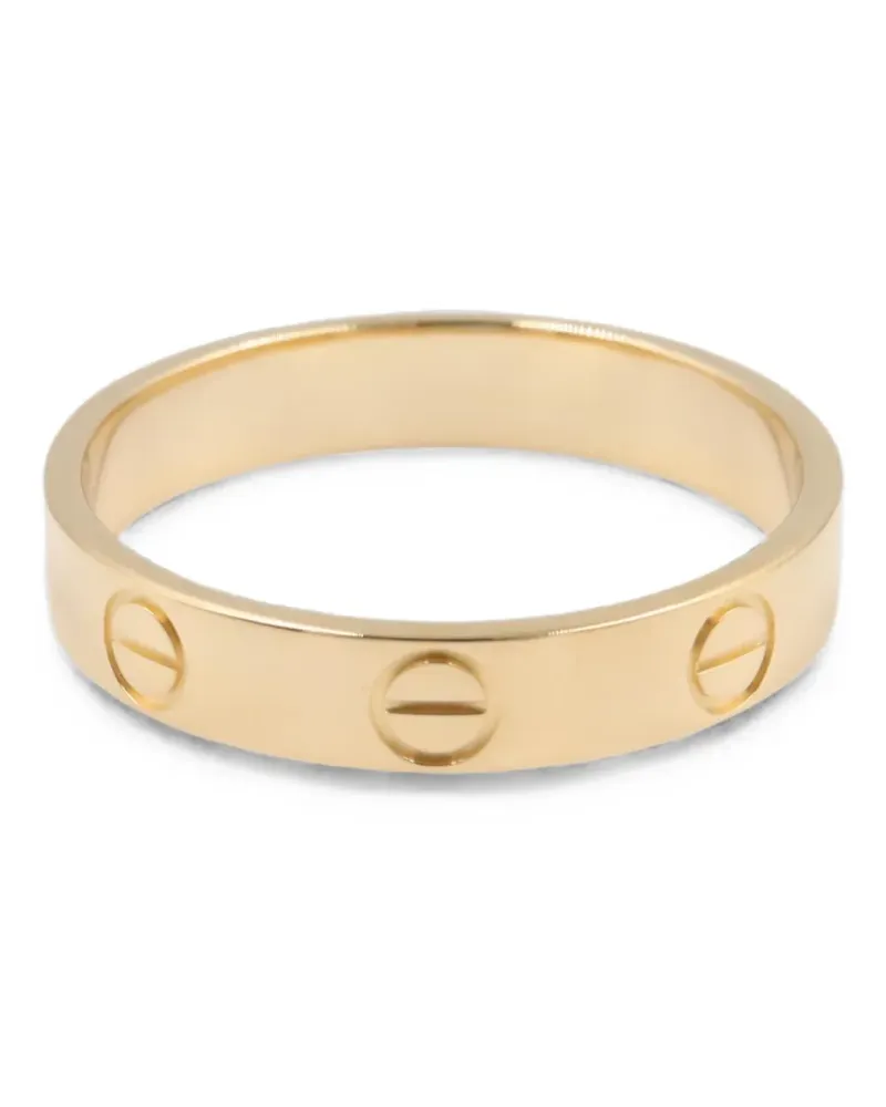 Cartier 2010s mini Love Ring - Gold Gold