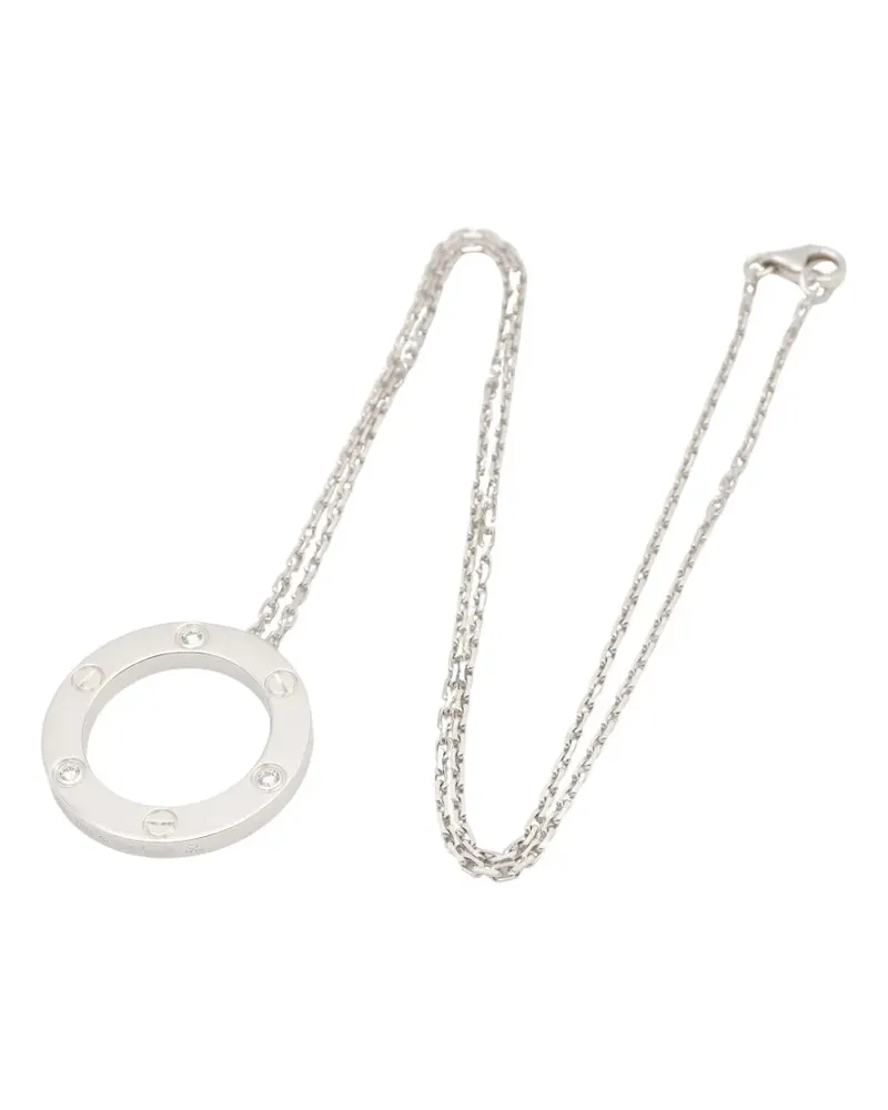 Cartier Love Circle diamond necklace - Silber Silber