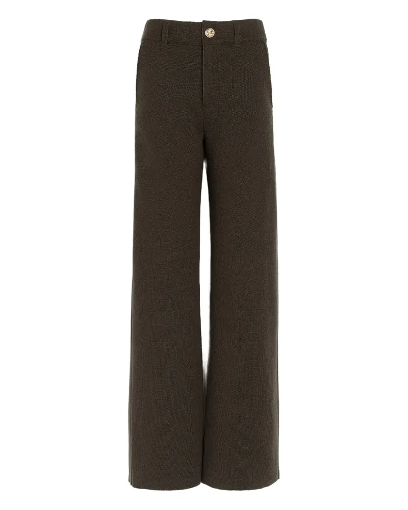 Barrie Geknöpfte Hose - Braun Braun