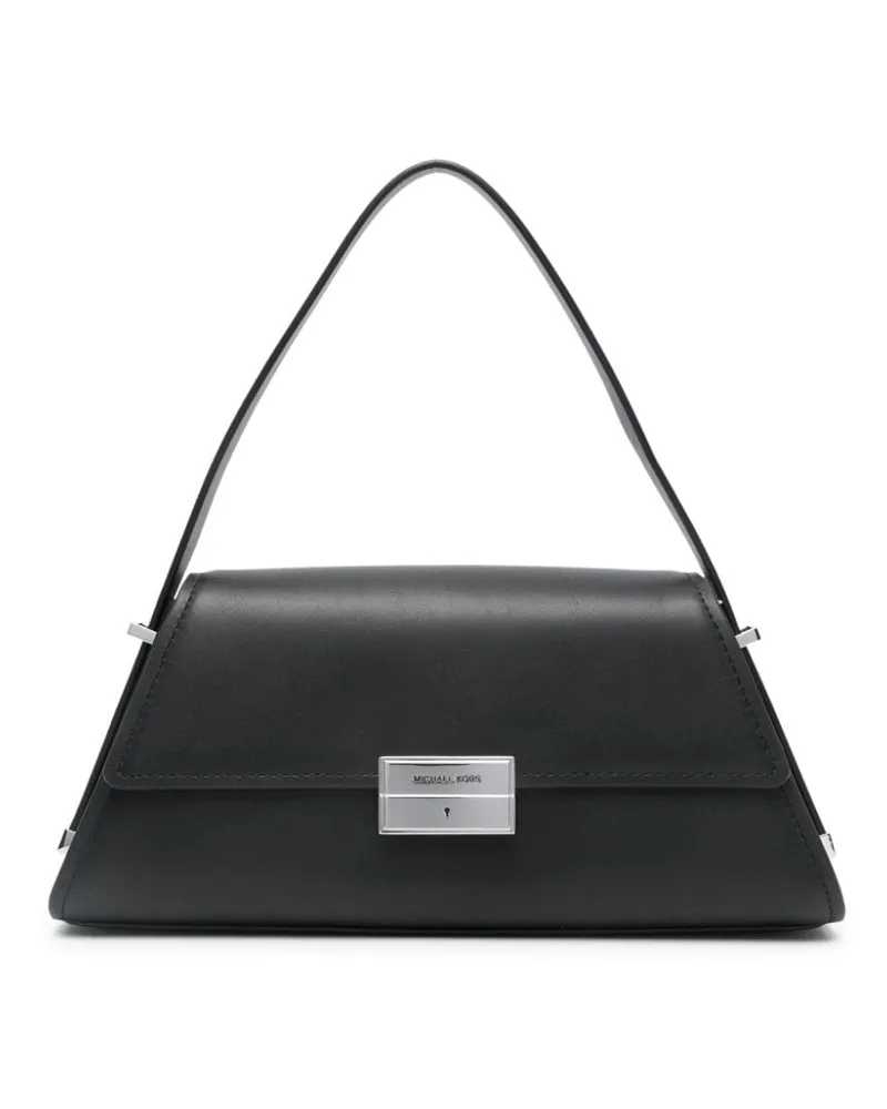 Michael Kors Mittelgroße Ludlow Schultertasche - Schwarz Schwarz