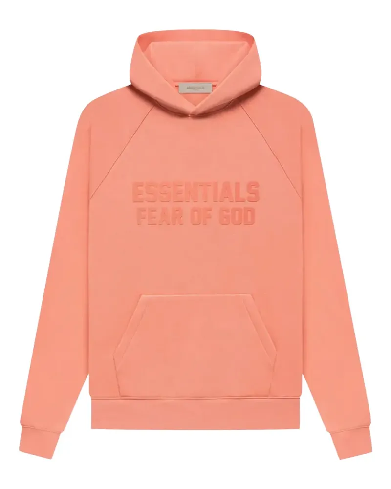 Fear of God Hoodie mit Prägung - Rosa Rosa