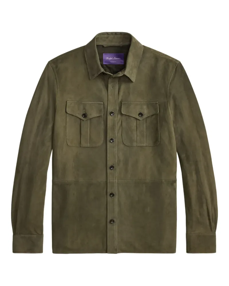 Ralph Lauren Hemdjacke mit Knopfverschluss - Grün Grün