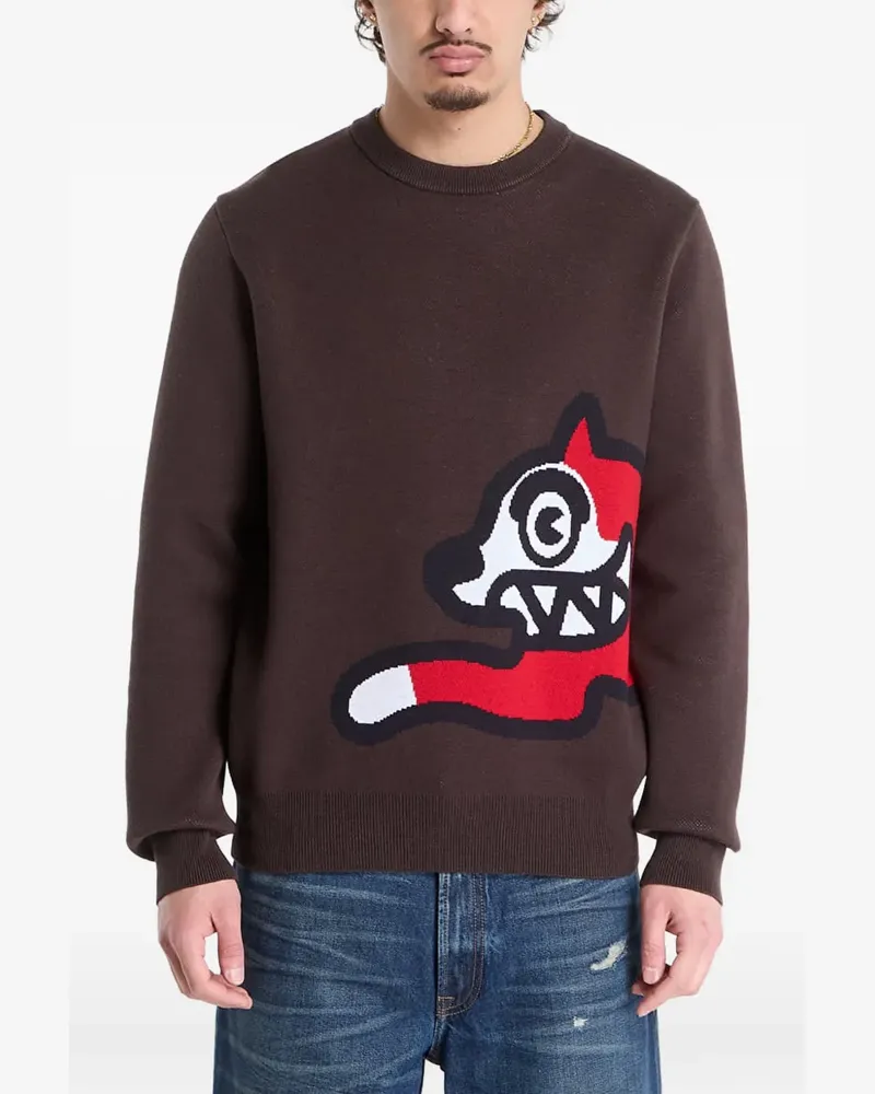 Billionaire Boys Club Running Dog crew-neck sweater - Braun Braun
