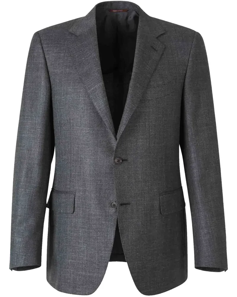 Canali Einreihiges Sakko - Grau Grau