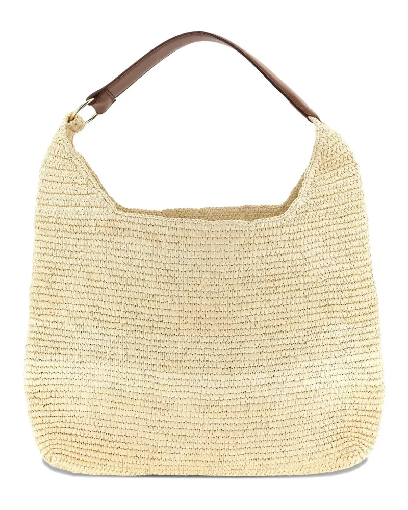 Maison Michel Cristiana Schultertasche - Nude Nude
