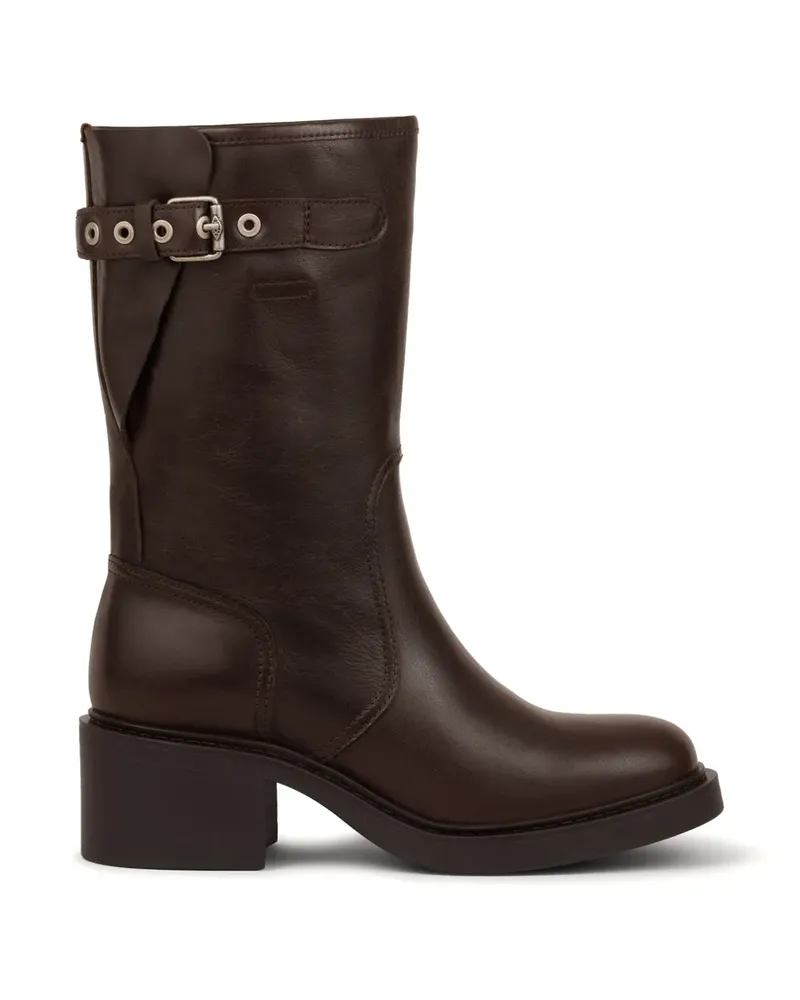 ba&sh Cameron Stiefel mit Schnalle - Braun Braun