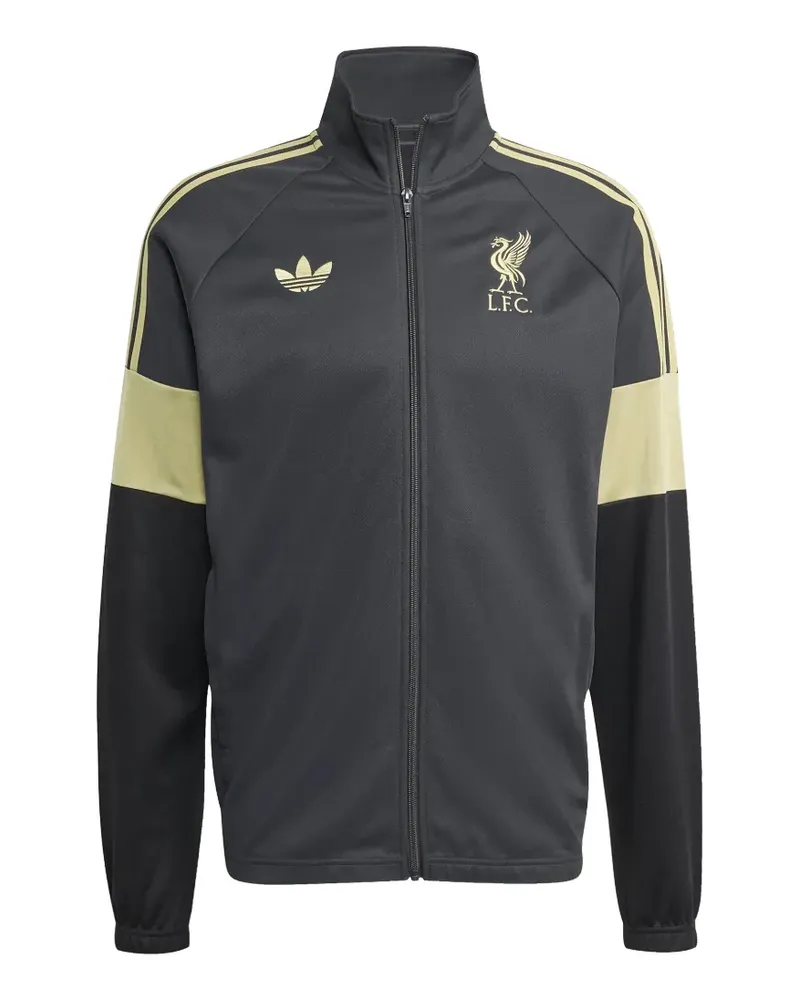 adidas Liverpool FC zip striped sweatshirt - Grau Grau
