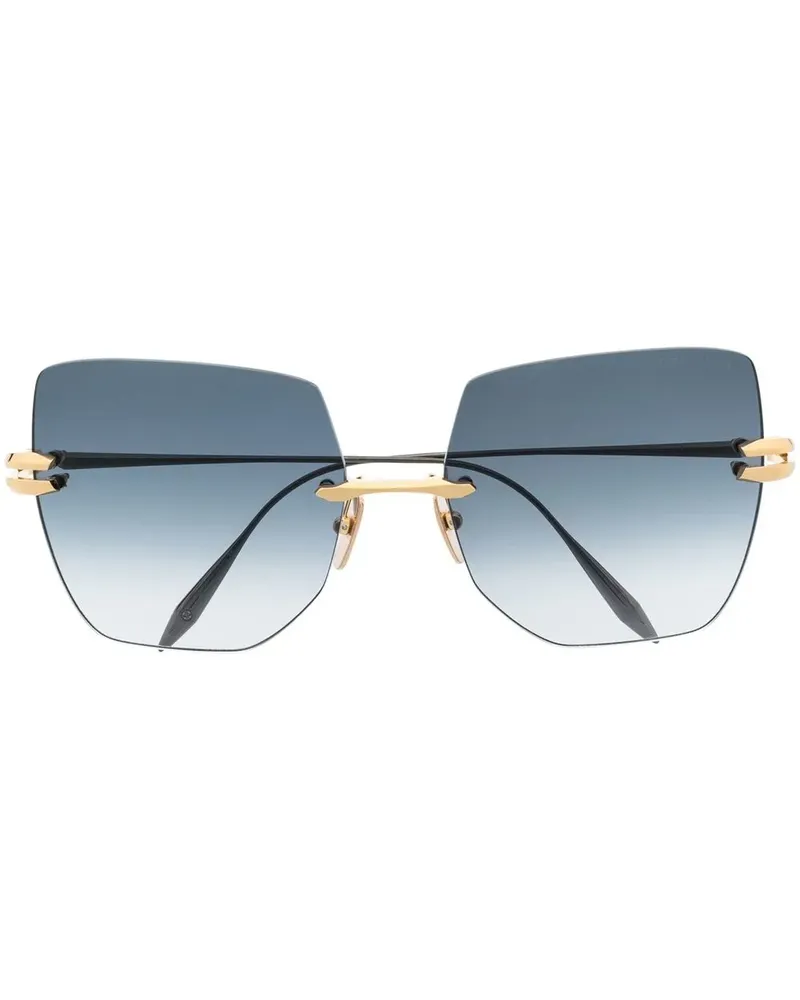 DITA Sonnenbrille mit Farbverlauf - Schwarz Schwarz