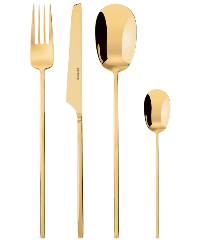 Sambonet 100 Besteck-Set (für sechs Personen) - Gold Gold