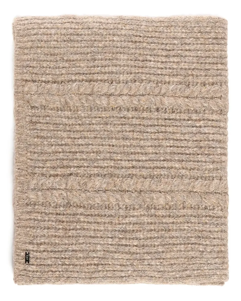 Fay Gerippter Schal - Nude Nude