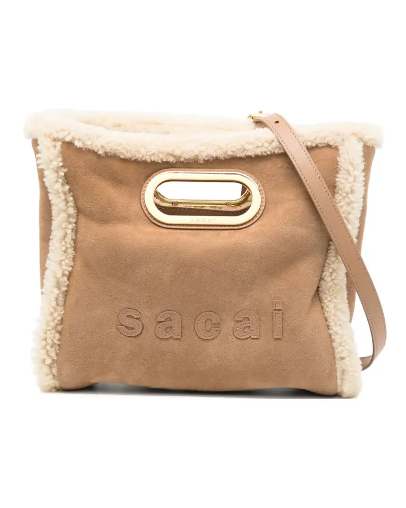 Sacai Abaka Tasche - Nude Nude