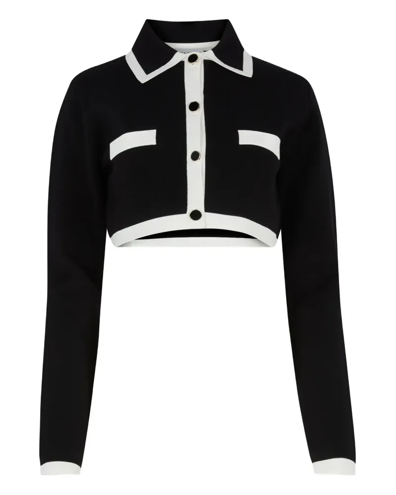 Nina Ricci Cardigan mit geknöpfter Tasche - Schwarz Schwarz