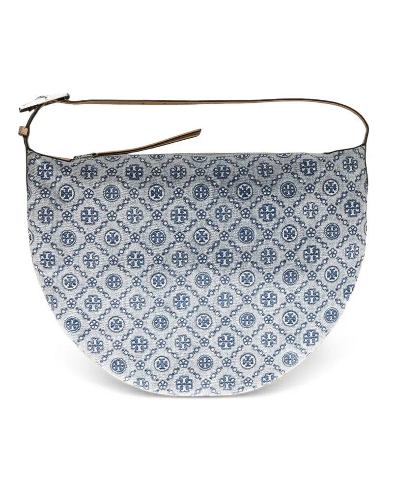 Tory Burch Schultertasche mit T-Monogramm - Blau Blau