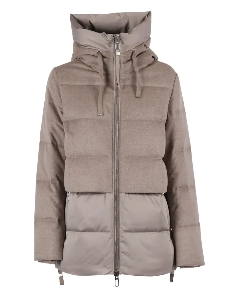 DUNO hooded Keiko jacket - Nude Nude