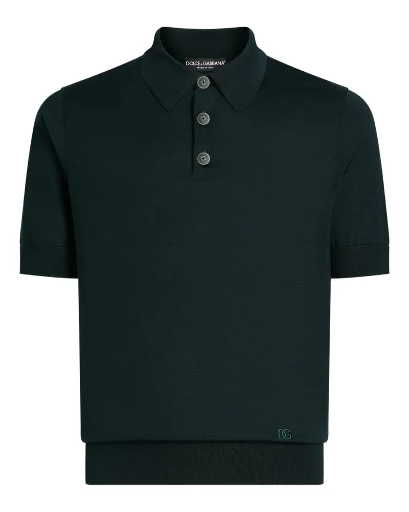 Dolce & Gabbana Klassisches Poloshirt - Grün Grün