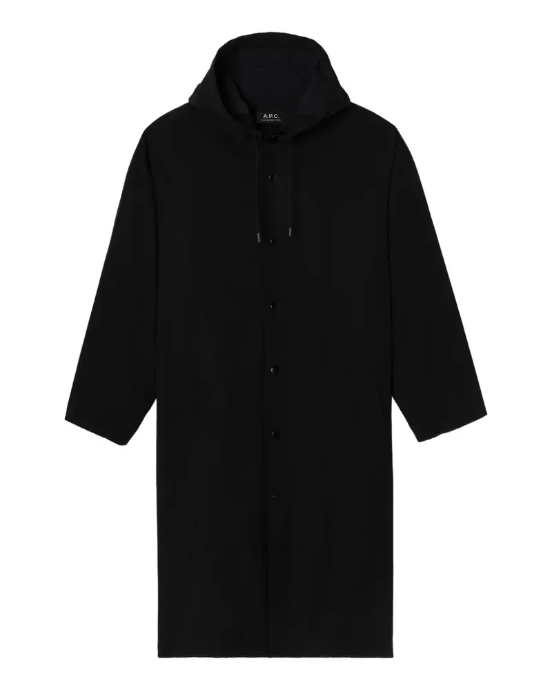 A.P.C. Kim parka coat - Schwarz Schwarz