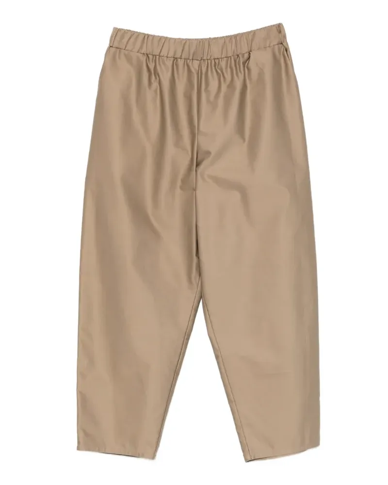 Dušan elasticated trousers - Nude Nude