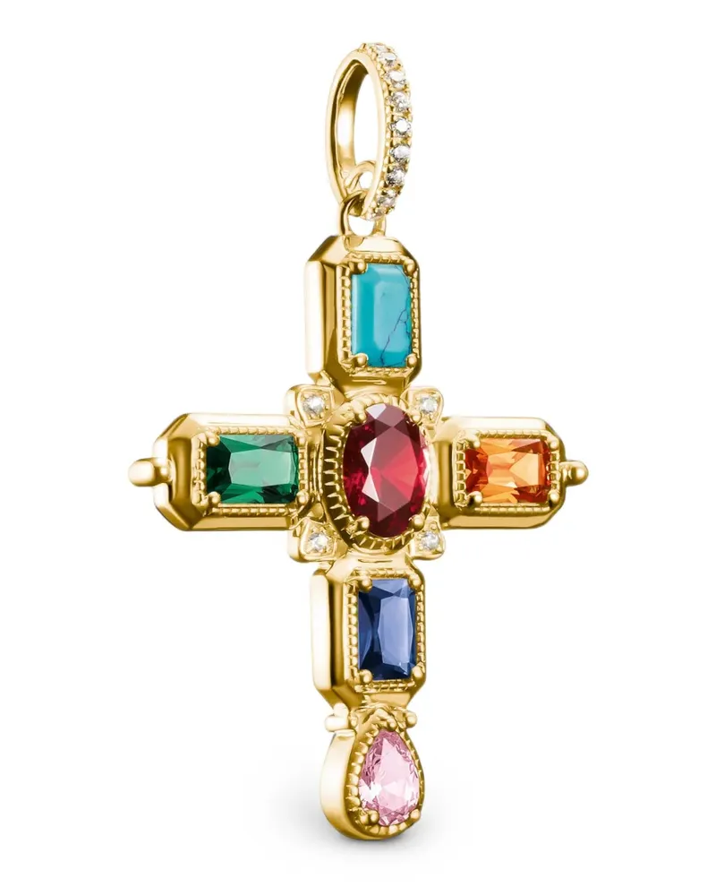 Thomas Sabo Elyndra Kreuzanhänger - Gold Gold