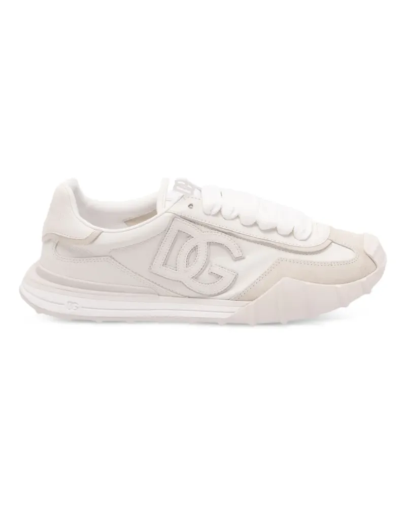 Dolce & Gabbana Athletic Sneakers mit Logo-Patch - Nude Nude