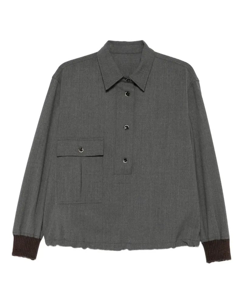 nine:inthe:morning Odette Hemdjacke - Grau Grau