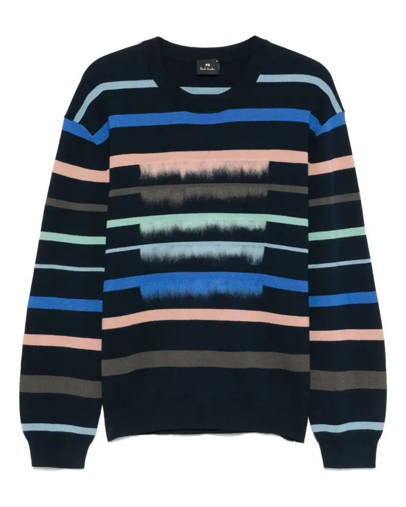 Paul Smith Gestreifter Pullover - Blau Blau