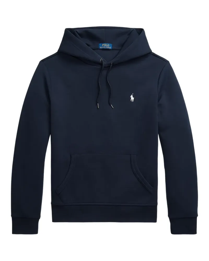Ralph Lauren Pony-detail drawstring hoodie - Blau Blau
