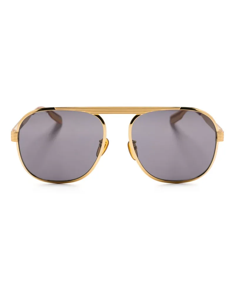Gucci Klassische Pilotenbrille - Gold Gold
