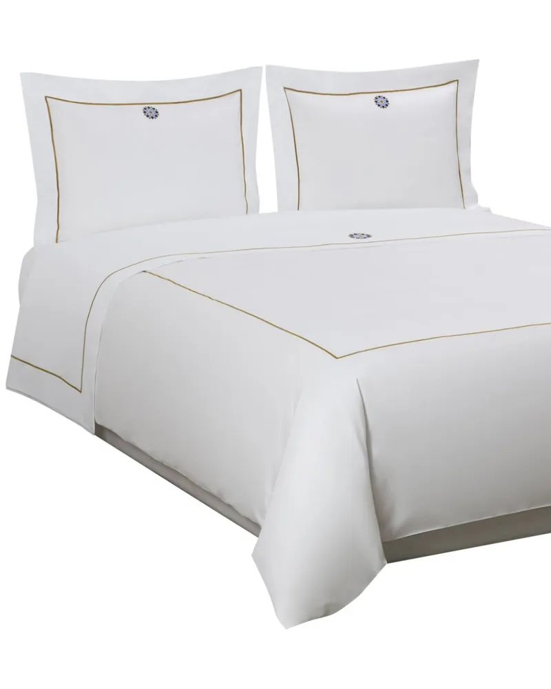 Frette Bettwäsche-Set aus Baumwolle - Weiß Weiß