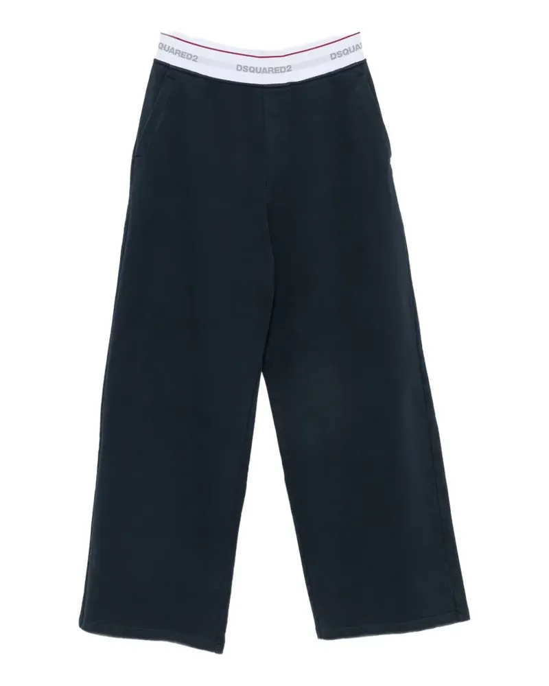 Dsquared2 Hose mit weitem Bein - Blau Blau