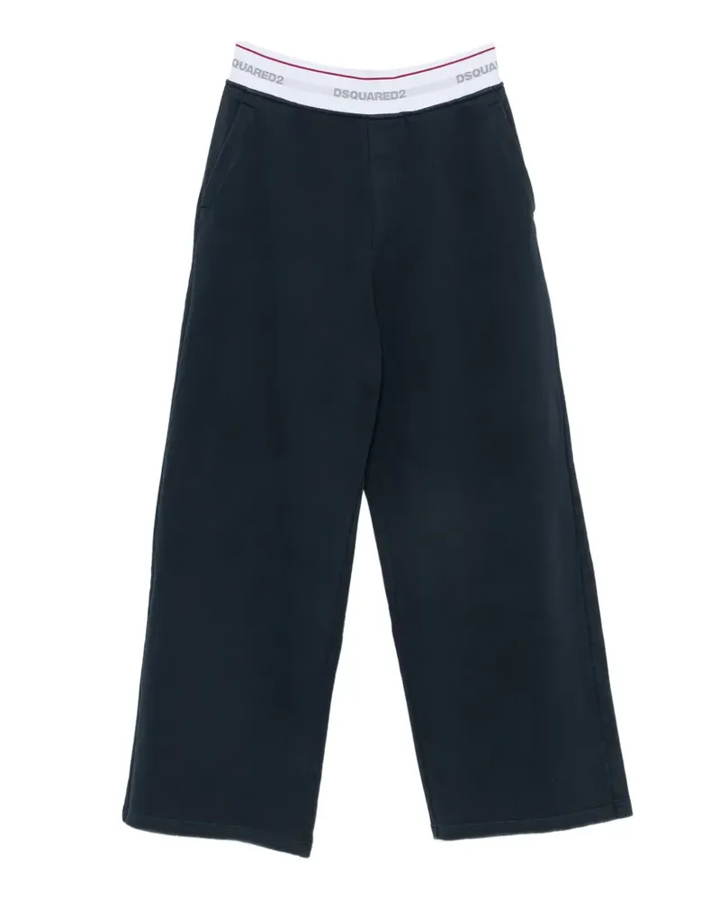 Dsquared2 Hose mit weitem Bein - Blau Blau