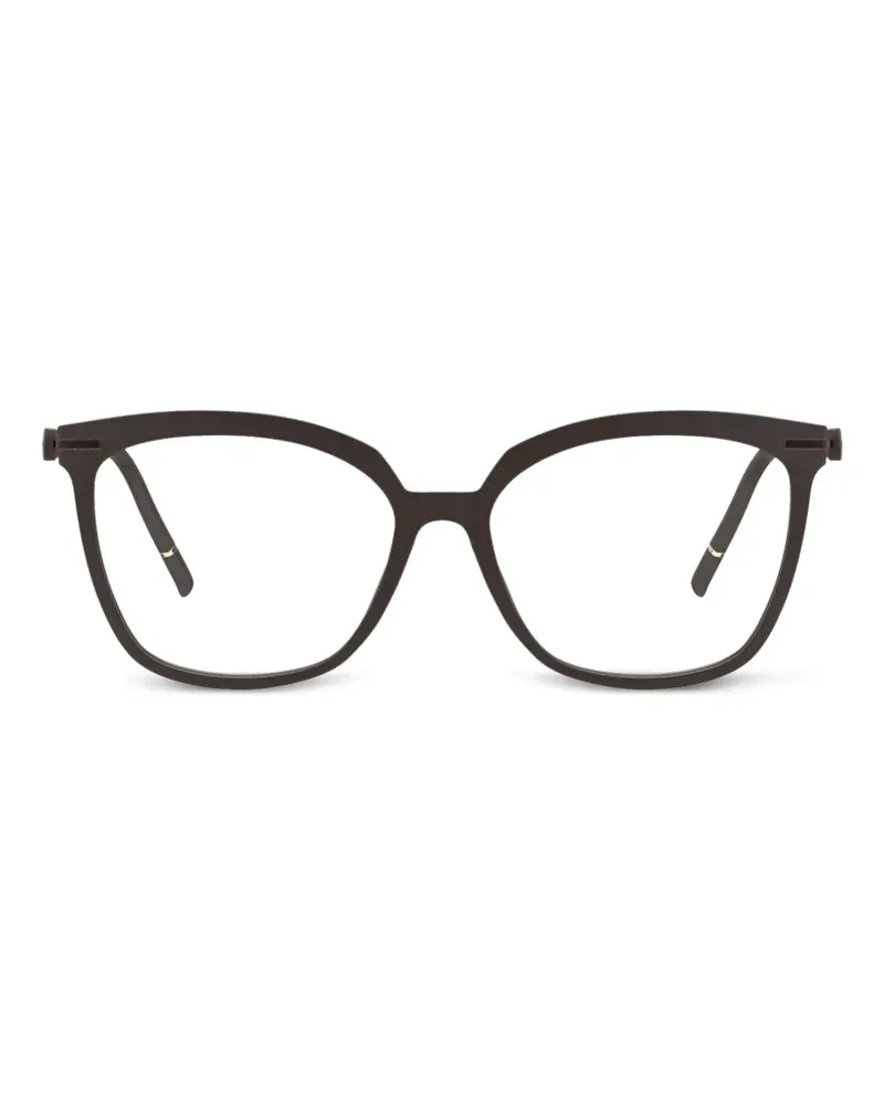 Silhouette Vibrant Horizon cat-eye glasses - Braun Braun