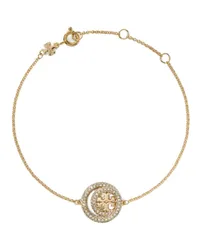 Tory Burch Miller Armband mit Kristallen Gold