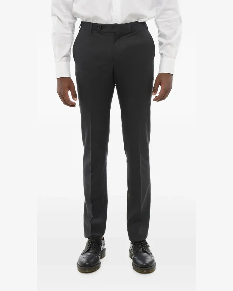 Corneliani Academy Hose mit Bügelfalten - Grau Grau