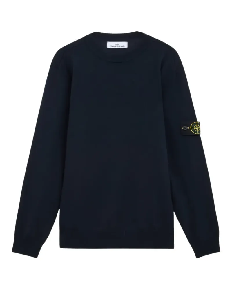 Stone Island 5100071 leichter RWS Pullover mit Rundhalsausschnitt - Blau Blau