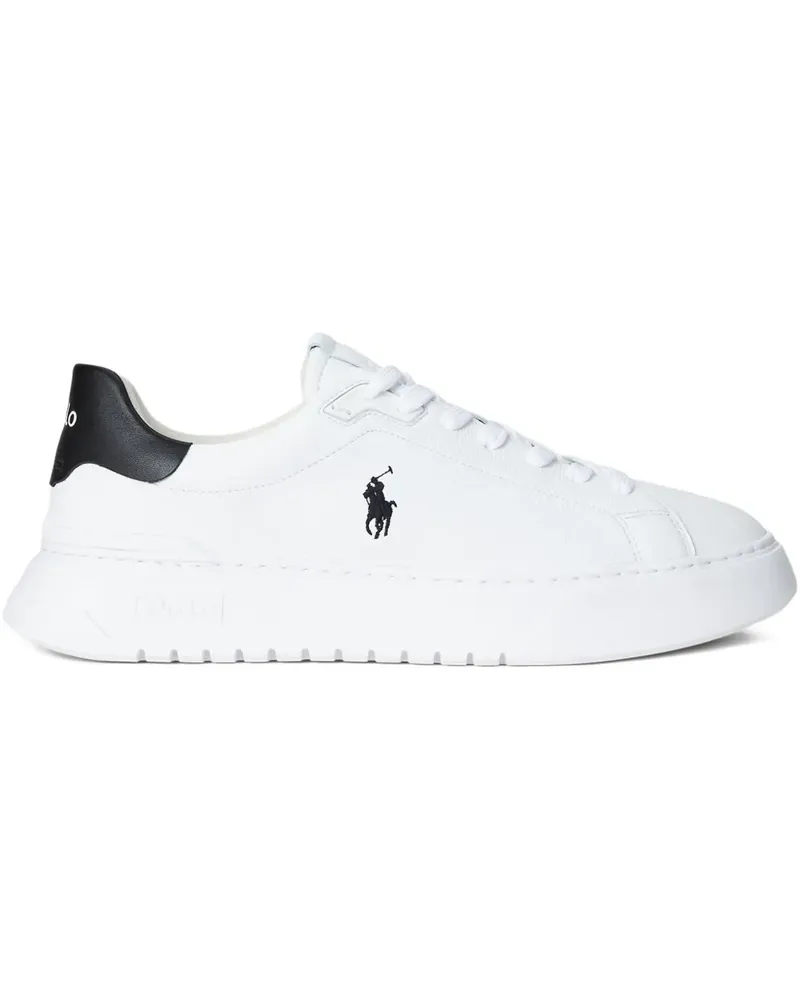 Ralph Lauren Polo Pony Sneakers - Weiß Weiß