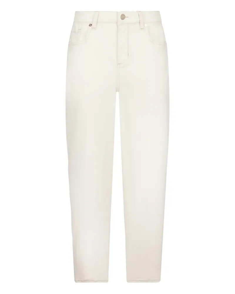 Liu Jo Jeans mit Logo-Stickerei - Weiß Weiß