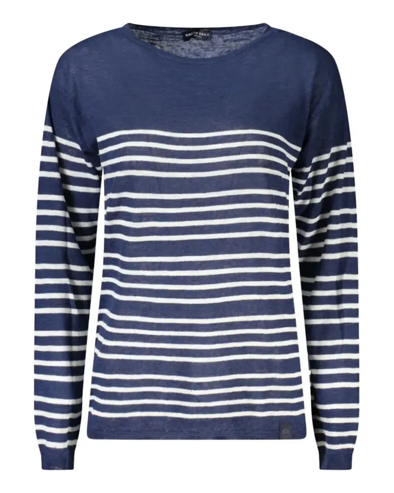 North Sails stripe-pattern sweater - Blau Blau