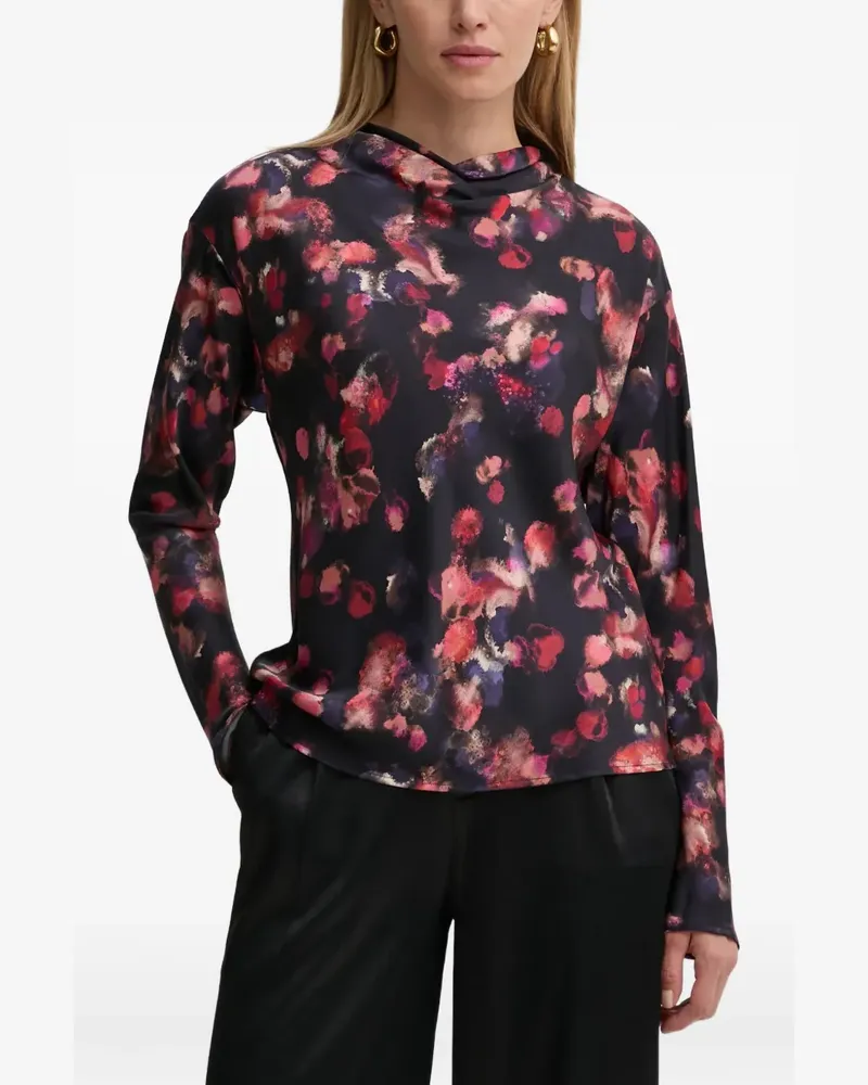 A.L.C. Georgia Bluse mit offenem Rücken - Blau Blau