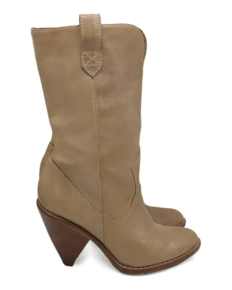 Michael Kors Western mid-calf boots - Nude Nude