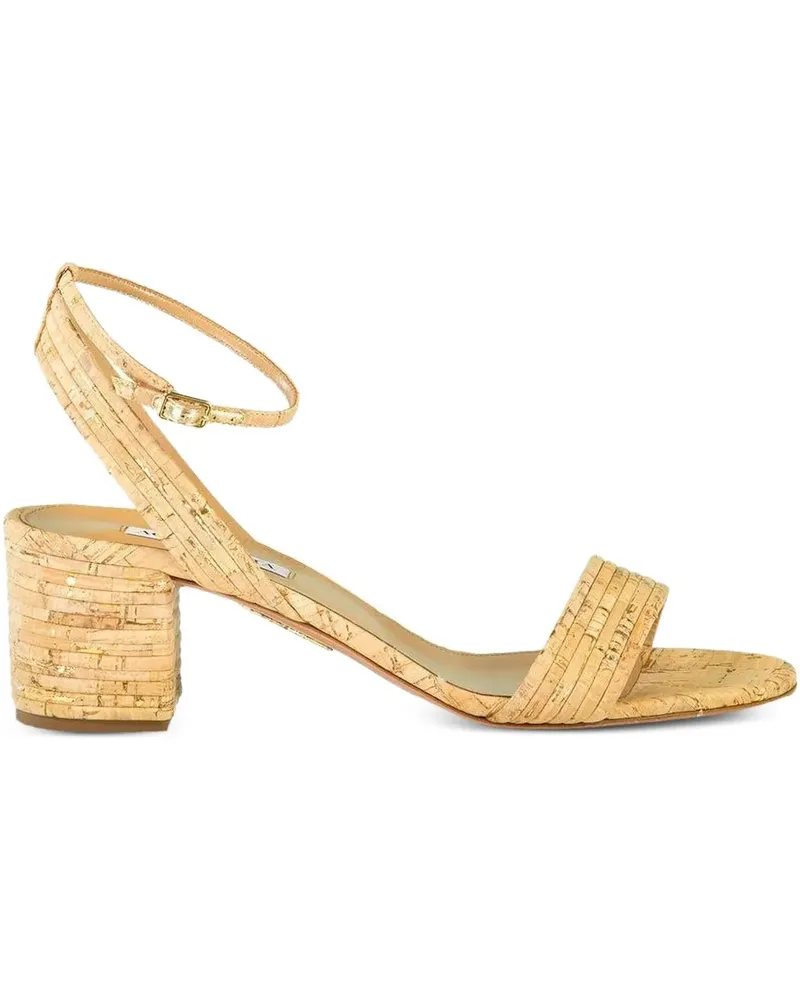 Aquazzura Sundance Sandalen 50mm - Nude Nude