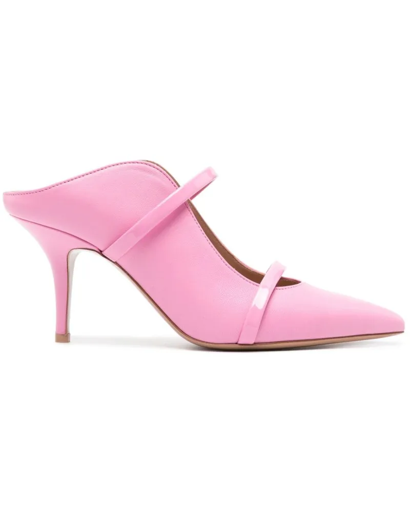 Malone Souliers Maureen Mules 70mm Rosa