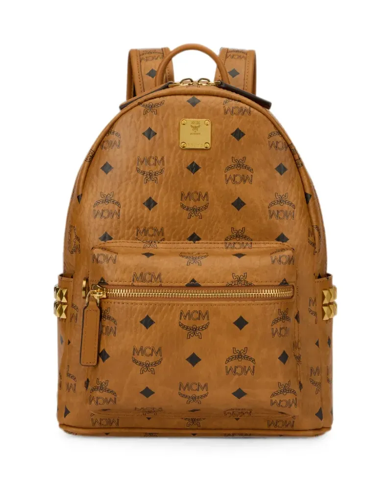 MCM Stark Side Studs backpack - Braun Braun