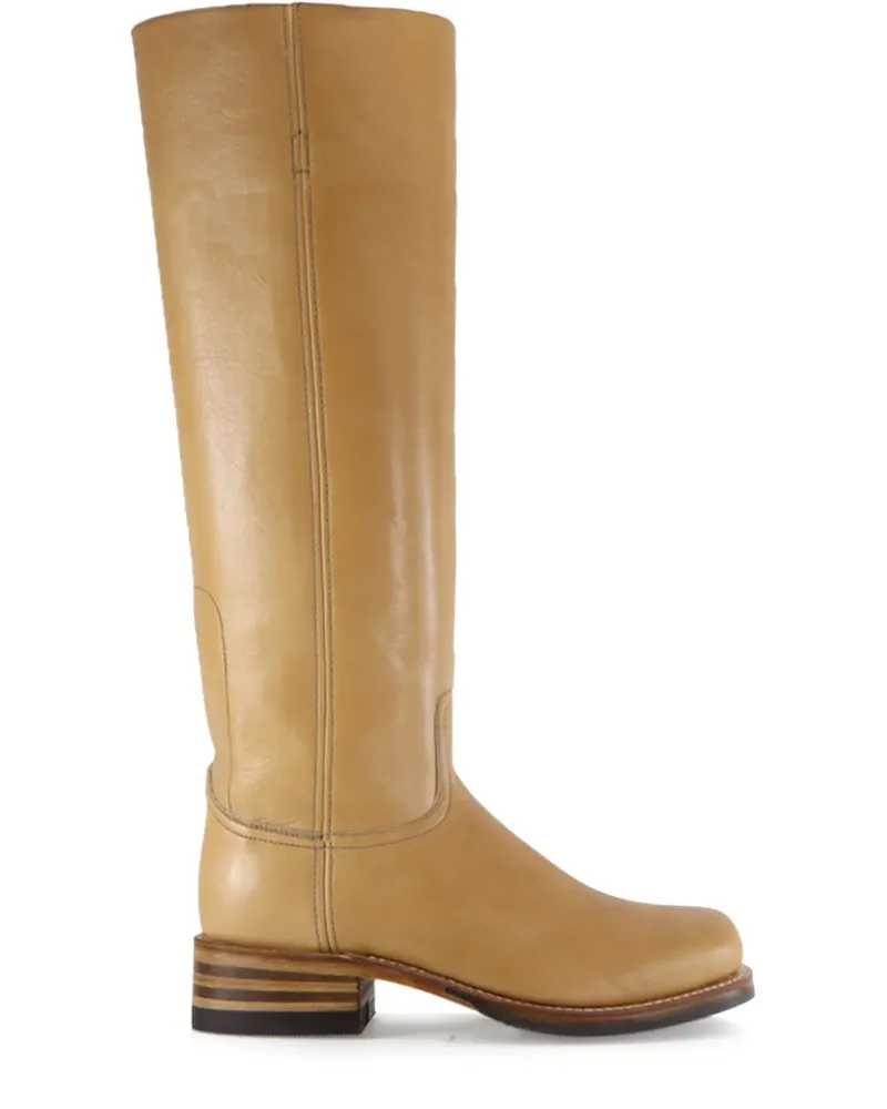 NOTABENE Kniehohe Achilla Stiefel - Nude Nude