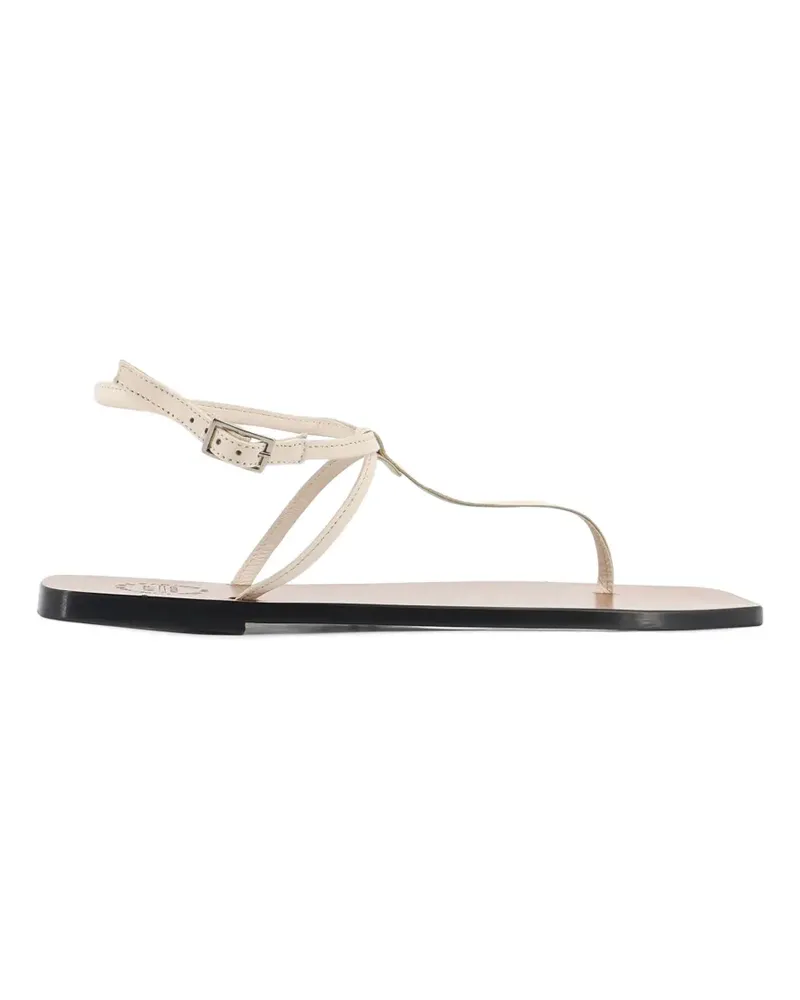 ATP Atelier Alassio T-strap buckle sandals - Nude Nude