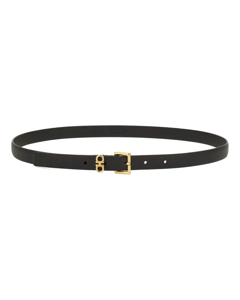 Ferragamo leather belt - Schwarz Schwarz