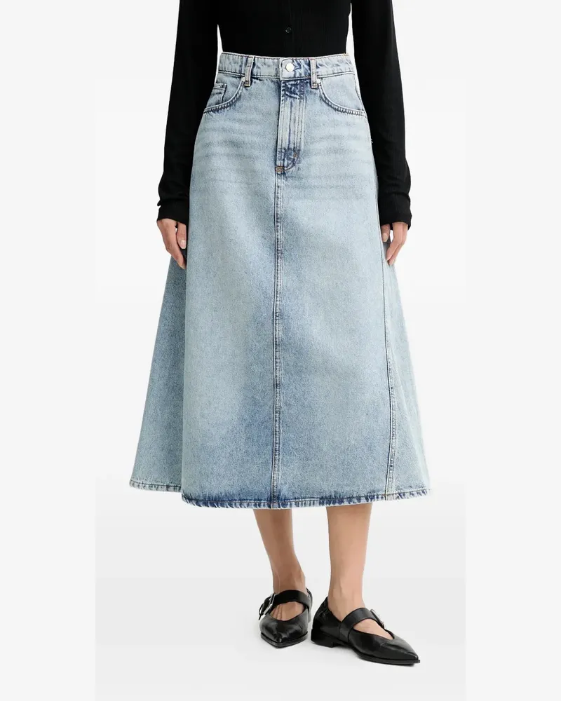 Marc O'Polo A-line panelled skirt - Blau Blau