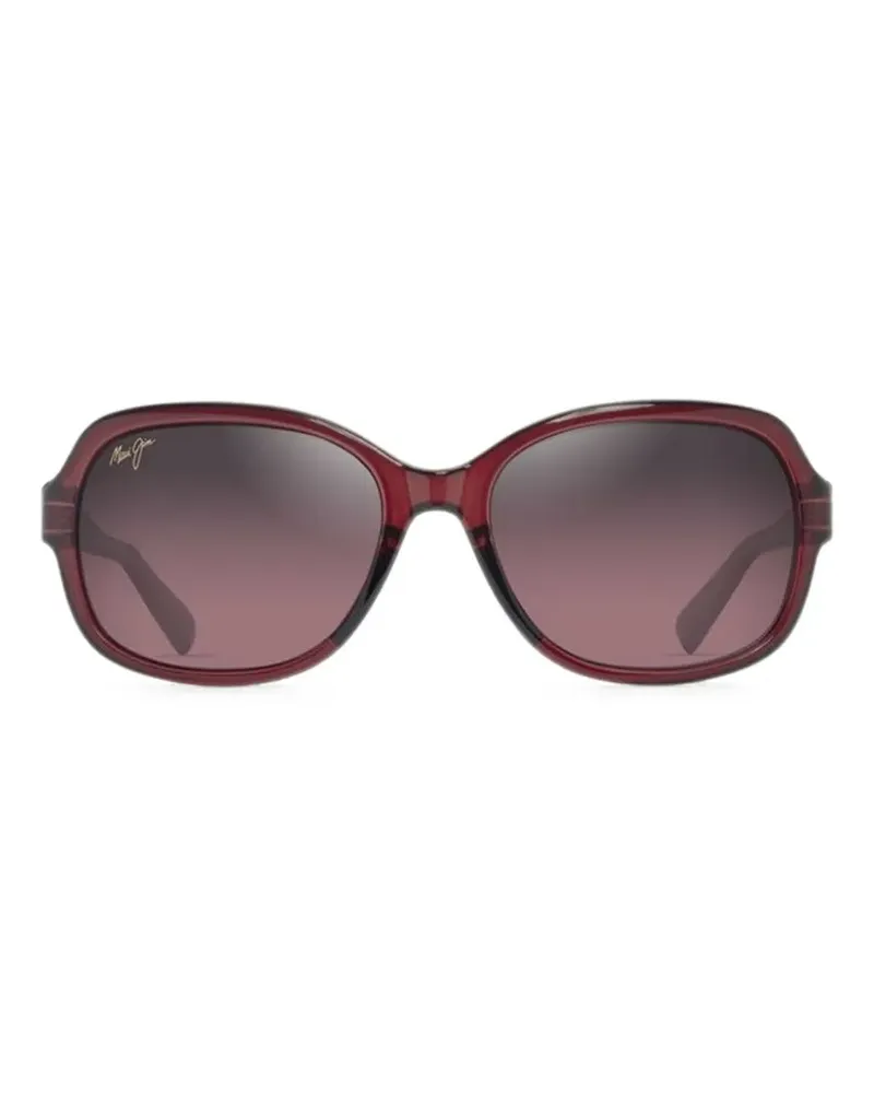 Maui Jim Hiluhilu square-frame sunglasses - Braun Braun